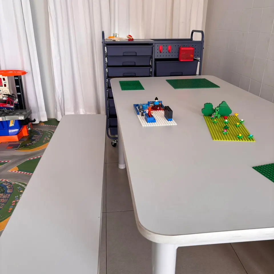 Mesa de peças de montar